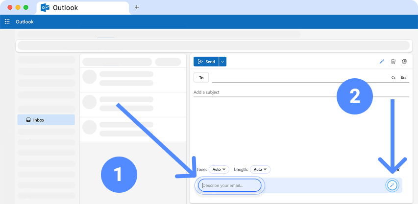 Outlook instructions